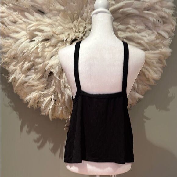 Free People Black Women's Tank Top NWT - Picture 2 of 6